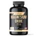 Gflow Vitamins Magnesium Oxide Supplement | Muscle and Bones Support | Great Magnesium for Sleep | Made in The USA
