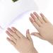 Professional UV Glove for Nail Lamp | Anti-UV Fiber Cotton Manicure Tool - Beige - Buy Online on GoSupps.com