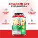Keto Pulse ACV Gummies - Vegan Formula for Weight Loss - 60 Gummies with Apple Cider Vinegar, Vitamin B12, Beet Root & Pomegranate Juice - Buy Online on GoSupps.com