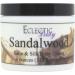 Eclectic Lady Sandalwood Satin and Silk Cream Body Cream Body Lotion 4 oz - Shea Butter Aloe Silk Amino Acids Vitamin E Phthalate-Free Handcrafted in USA - Perfect For Women 4 Ounce (Pack of 1)