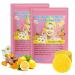 Turmeric Kojic Acid Pads 80 Pads Turmeric Cleansing Pads for Face Help Balance Skin Fat and Water Gentle and Non-Irritating