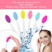 24 Pcs Double Sided Silicone Lip Scrubber Set for Plump Lips | Exfoliating Lip Brush with Container | Soft Cleaning Applicator for Smoother Appearance - Mixed Colors - Buy Online on GoSupps.com