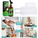 5 in 1 Reusable Castor Oil Compress Kit | Organic Castor Oil & Adjustable Belts for Liver Detox & Muscle Pain Relief - 60 ml - Buy Online on GoSupps.com