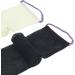 Buy African Net Sponge - Quick Drying Deep Gentle Bath Sponge with 2 Hand Straps | Black & Beige | International Shipping Available - Buy Online on GoSupps.com