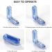 Pill Cutter - 2 PCS Pill Splitter for Small & Large Pills with Safety Blade Guard - Blue Medicine Slicer for Cleanly Cutting Medication and Vitamins - Buy Online on GoSupps.com