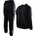 ChoiceApparel Men's Athletic 2 Piece Tracksuit Set Medium - 888 Black - Buy Online on GoSupps.com