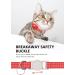 Reflective Airtag Cat Neck Band - Light Tracker Collar with Bell for Kittens & Cats - Red - Buy Online on GoSupps.com