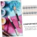 DOITOOL Eyeshadow Applicator 40pcs Latex Eye Shadow Stick Eyeshadow Long Handle Eye Brush Cosmetic Brush Kit Miss Double Sided - Buy Online on GoSupps.com