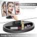 Deweisn Trifold Lighted Vanity Mirror with 21 LED Lights - Touch Screen, 3X/2X/1X Magnification, Two Power Supply Modes - Travel Makeup Mirror (Black) - Buy Online on GoSupps.com