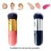 Cintanuota Adorable Chubby Foundation Brush Set - Portable 2-Piece Makeup Brush for Cream, Liquid, or Powder Makeup (Pink + Black) - Buy Online on GoSupps.com