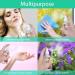 4x 60ml Clear Empty Spray Bottles - Fine Mist Mini Travel Bottles Set - Refillable Containers - Buy Online on GoSupps.com