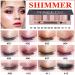 Naked Eyeshadow Palette - 12 Natural Shimmer Glitter Colors - Long Lasting & Waterproof - Smokey Eye Makeup - Includes Brush - Buy Online on GoSupps.com