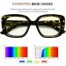Eyekepper 4-Pack Women's Reading Glasses +2.5 - Chic Blue Light Blocking Computer Glasses for Eye Protection - Buy Online on GoSupps.com
