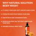 Natural Solution Body Wash with Natural Honey - Deep Conditioning Shower Gel for Dry Skin - 17 fl oz (Pack of 3) - Buy Online on GoSupps.com