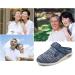 NVBHOF Men's Diabetic Edema Boots Slippers - Black Grey, Size 12 | Orthopedic Footwear for Swollen Feet & Plantar Fasciitis - Buy Online on GoSupps.com