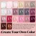 AZUREBEAUTY 29 Pcs Dip Powder Nail Kit | Fall Winter 20 Colors | Professional Dipping Powder System with Top/Base Coat | French Nail Art Manicure Set - Buy Online on GoSupps.com