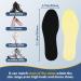 Thin Shoe Inserts - 3-Layer Latex Foam Memory Insoles - Cuttable & Washable - 6 Pairs (3 Black + 3 Gray) - Men 4-10 Women 5-12 - Buy Online on GoSupps.com