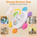 Echocube Suction Toy for Babies | Rotating Sensor & Gyroscope Fidget Spinner | Early Education & Swimming Toys for Kids - Buy Online on GoSupps.com
