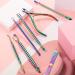 12-Piece Cuticle Nippers and Ingrown Nail Kit - Nail Cleaner, File, Pusher, Peeler Scraper for Fingernail and Toenail Manicure - Rainbow - Buy Online on GoSupps.com