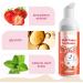 Buy Natural Foam Kids Toothpaste - Low Fluoride Strawberry & Orange U-Shaped Brush Friendly - 2 Pack - Buy Online on GoSupps.com
