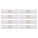 Kkbestpack White Hard Bristle Pipe Cleaners 8 Bundles 352 Count Glass Cleaner (Hard)