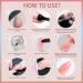 Wakaniya Poly Gel Nail Kit - 8 Colors for Fast Nail Extensions & Design | Starter-Friendly | Clear White Nude Pink 120ml - Buy Online on GoSupps.com