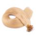 Keratin Bonding Hair Extensions #24 Goldblond 70cm - 50 Strands - 1G 100% Remy Real Hair U-Tip by Novon Hair Extensions - Buy Online on GoSupps.com