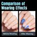 TOMICCA Short Almond Nail Tips - 240Pcs Half Matte Soft Gel & Acrylic Pre-Shaped Full Cover Nails for Nail Extensions - 12 Sizes Available - Buy Online on GoSupps.com