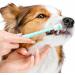 2 Pack Small Dog & Cat Toothbrush 360 Degree Soft Silicone Pet Toothbrush Cat Dental Care Dog Oral Hygiene Deep Clean Pet Teeth Cleaning Kit - Buy Online on GoSupps.com