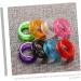 Shop PopetPop Silicone Scissor Finger Rings - 9pcs Colorful Inserts for Precision Cutting | Ideal for Animal Grooming & Crafting - Buy Online on GoSupps.com