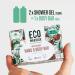 Vegan Moisturising Body & Hand Soap Bar - Coconut Blend with Essential Oils - Eco Friendly 100g - Buy Online on GoSupps.com