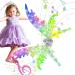Light Up Fairy Wings | Little Girls Butterfly Wings for Halloween - Theme Eye-Catching Dressing for Parade Theatrical Performance Dress Up Masquerade Pochy English Color Box Rechargeable Version  - Buy Online on GoSupps.com