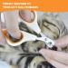 1Pcs Cat Claw Clipper Cat Nail Clippers with Safety Guard Trim Your Pets' Nails for Kittens Rabbits Hamsters Birds and Other Small Animals at Home and Pet Shop Non Slip Nail Care - Buy Online on GoSupps.com