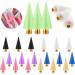 21 Pcs Colorful Wax Replacement Tips for Nail Rhinestone Picker - Nail Dotting Pen Gem Picker Accessories (7 Colors) - Buy Online on GoSupps.com