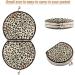 Susiyo Vintage Leopard Compact Mirror with Buckle Closure - Small & Portable Travel Makeup Mirror for Women & Girls - Buy Online on GoSupps.com
