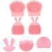 FOMIYES 24 Pcs Rabbit Ears Facial Brush Body Massager Facial Cleansing Brush Hand Held Massager Silicone Face Scrubber for Women Facial Massager Silica Gel Miss Silicone Brush The Face Light Pinkx6pcs 7.5x7.5cmx6pcs - Buy Online on GoSupps.com
