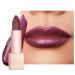 Oulac Diamond Lustre Lipstift Plum highly pigmented lipstick with fine texture and long-lasting moisturizing formula striking lip-makeup vegan (D05) Wildfire D05 Wildfire