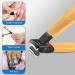 Nail Clippers for Thick Nails - DUAIU Wide Jaw Toenail Clippers Heavy Duty Nail Cutter with Catcher Sharp & Ergonomic Nail Clipper for Men and Women (Yellow) - Buy Online on GoSupps.com