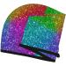 Hair Towel Wrap - Quick-Dry Hair Turban with Button | Colorful Glitter Hair Drying Towel for Effortless Style - Buy Online on GoSupps.com
