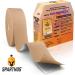 Sparthos Kinesiology Tape - Bulk Large Jumbo 115 ft Roll - Waterproof Tex Rock Gold Tapes - Pro Athletic Support & Recovery - Free Taping Guide! - Desert Beige - Buy Online on GoSupps.com