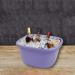 Ramddy Plastic Washing Basin 18 Quart Purple - Durable Wash Tub - Buy Online on GoSupps.com