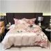 Precision Brocade Egyptian Cotton Luxury Chinese Style Flower Embroidery Bedding Set Silky Duvet Cover Bed Sheet Pillowcase Soft (B 4Pcs) - Buy Online on GoSupps.com