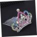 FRCOLOR Set of 2 Crystal Headpieces for Children Wedding Crown Wedding Headpiece Rhinestone Headwear for Women Mini Crowns Combs for Children Royal Party Mini Comb Hair Girls Edition Card - Buy Online on GoSupps.com