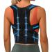 Back Brace Posture Corrector for Men Women (35-40") Adjustable Full Back Brace and Shoulder Back Straightener Scoliosis and Hunchback Correction Upper & Lower Back Pain Relief (Large)