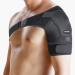 Thx4copper shoulder bandage adjustable compress shoulder for shoulder for shoulders support shoulder pain fits for left/right shoulder (unisex 1 Pack) -l/xl