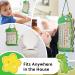 Potty Training Chart for Toddlers - Dinosaur Theme with 35 Reusable Magnetic Stickers | Kids Potty Training Reward Kit | Includes 3 Instruction Steps & Crown - Buy Online on GoSupps.com