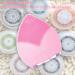 Sunmay Leaf Face Cleaning Brush & Massage Device Soft Silicone Timer & Memory Function Light Pink - Buy Online on GoSupps.com