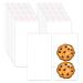 Clear Self Stick Cellophane Bags 3x5 Crystal Adhesive Cello Baggies 100pcs OPP Poly Glassine Bags 2mil for Cookie Snacks Nuts Chocolate Bracelet Card Keychain Soap 100ct 3"x5"