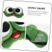 Gogogmee 1 Piece Cute Gel Frog Eye Mask Blackout Sleeping Mask for Adults Lightweight Breathable for Home Camping 18X9X5CM Dark Green - Buy Online on GoSupps.com
