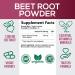 Beet Root Capsules 1300mg - USA Bottled Natural Beetroot Extract - Vegan Nitrate Supplement for Endurance - NonGMO 60 Capsules - Buy Online on GoSupps.com
